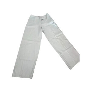 Max Studio Women's Cream linen Pants Size Small